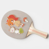 Holzkekse Tischtennis Schläger (Seitenansicht)