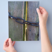 Holzkette Flyer (Hand)