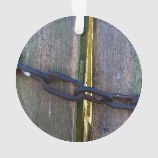 Holzkette Ornament (Rückseite)