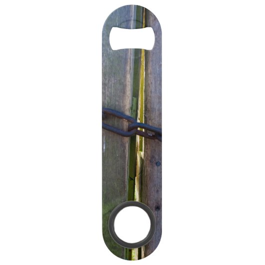 Holzkette Speed Flaschenöffner (Vorderseite)