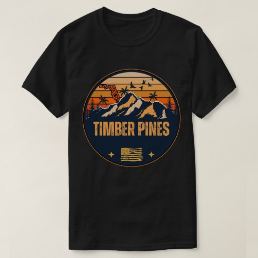 Holzkiefern, Florida T-Shirt (Design vorne)