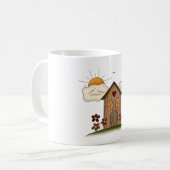 Holzkirche Kaffeetasse (Vorderseite Links)