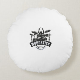 Holzkissen Rundes Kissen