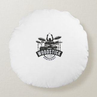 Holzkissen Rundes Kissen