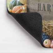 Holzkiste Überfließend mit Ernte Mousepad (Ecke)