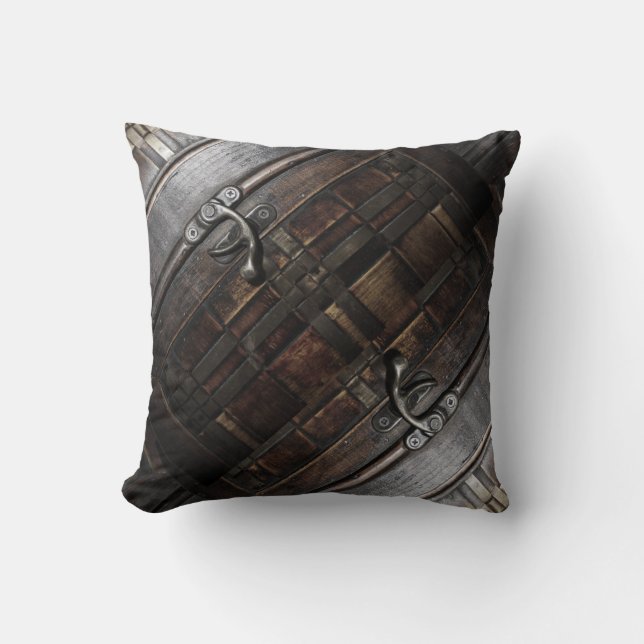 Holzklammern Kissen (Vorderseite)