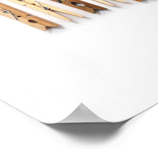 "Holzklappen" Poster (Ecke)