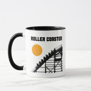 Holzklassiker Achterbahn Sonne Tasse