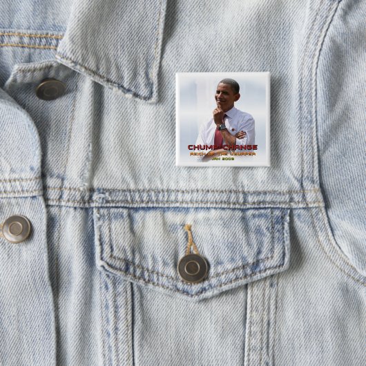 Holzklotz-Änderung (Obama) Button (Beispiel)