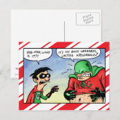 Holzklotz-Mann-laktoseunverträgliches Weihnachten (Vorne/Hinten)