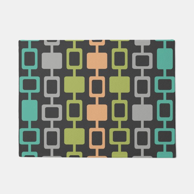 Holzkohle aus dem Mittelalter Fußmatte (Vorderseite)