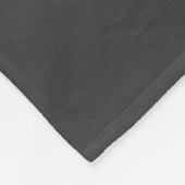 Holzkohle - HAMbWG Fleece Blanket, groß (Ecke)