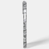 Holzkohle-Krummpling Case-Mate iPhone Hülle (Rückseite / Links)