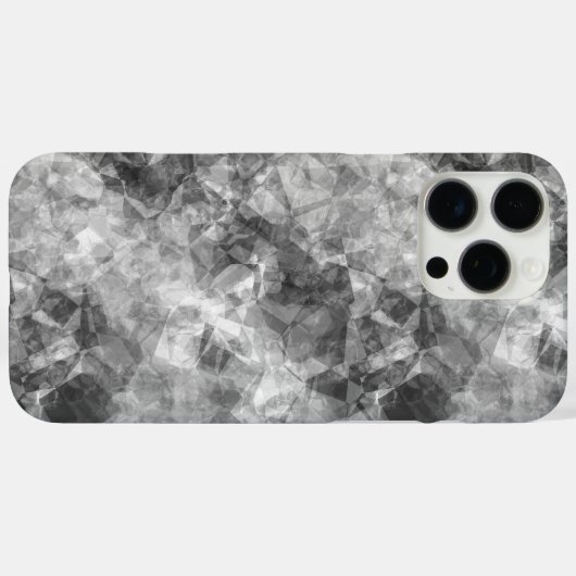 Holzkohle-Krummpling Case-Mate iPhone Hülle (Rückseite (Horizontal))