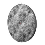 Holzkohle-Krummpling Dartscheibe (Vorderseite rechts)