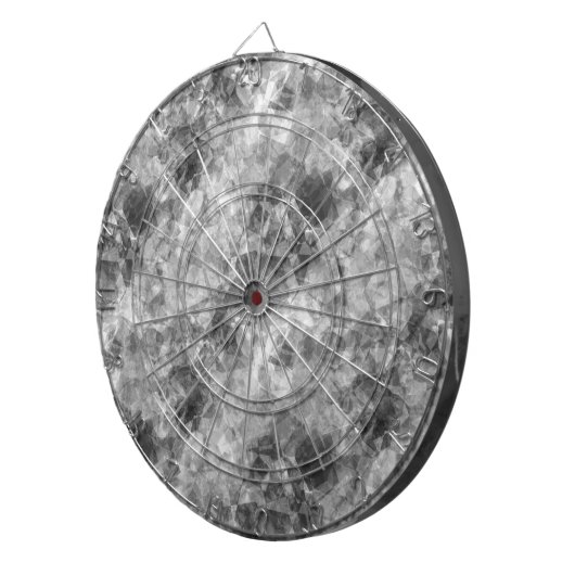 Holzkohle-Krummpling Dartscheibe (Vorderseite rechts)