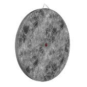 Holzkohle-Krummpling Dartscheibe (Vorderseite Links)