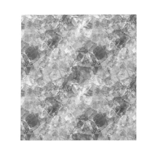 Holzkohle-Krummpling Notizblock (Vorderseite)