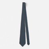 Holzkohle Pinstripe Krawatte (Vorderseite)