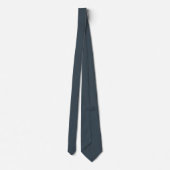 Holzkohle Pinstripe Krawatte (Rückseite)
