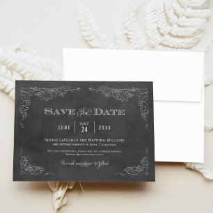 Holzkohle-Reben-Weingut-Hochzeit Save The Date