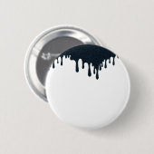 Holzkohle-Tintentropfen-Button – Design mit oberem Button (Vorne & Hinten)