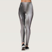 Holzkohle zu Hellgrau Leggings (Rückseite)