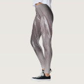 Holzkohle zu Hellgrau Leggings (Links)
