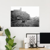 Holzkohlebruch Kingston Pa. Poster (Heimbüro)