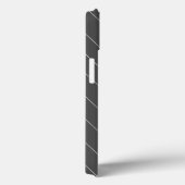 Holzkohlegrau Case-Mate iPhone Hülle (Rückseite / Rechts)