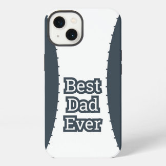 Holzkohlegraues Best Dad Ever iPhone-Case iPhone 13 Hülle