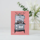 Holzkohlehofen Postkarte Nr. 1 - anpassen (Stehend Vorderseite)