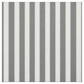 Holzkohlen-Grauund Weißcabana-Streifen Stoff (Muster)