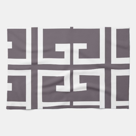 Holzkohlen-Spanisch-Fliese Handtuch (Horizontal)