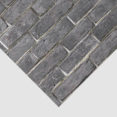 Holzkohlen-Ziegelstein-Muster Seidenpapier (Ausschnitt)