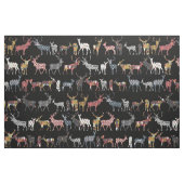 Holzkohlengewürzrotwild Stoff (Fat Quarter (45,7 x 55,9 cm))
