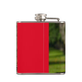 Holzkohlentasche Flachmann (Rückseite)