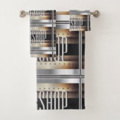 Holzkonstruktion Badhandtuch Set (Insitu)