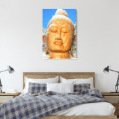 Holzkopfbedeckung Leinwanddruck (Insitu (Schlafzimmer))