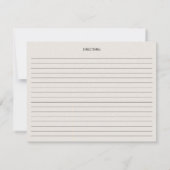 Holzkorn aus der Küche des Monogramm-Rezeptes (Rückseite)