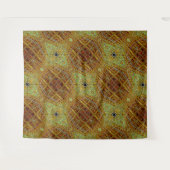 Holzkorn-Rhombus Wandteppich (Vorderseite (Horizontal))