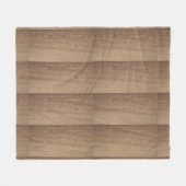 Holzkörnchen Fleecedecke (Vorderseite (Horizontal))