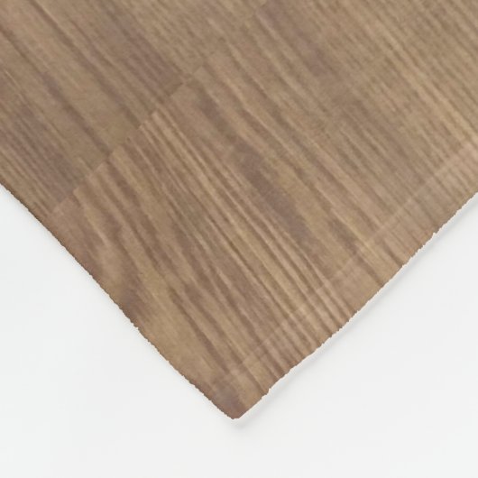 Holzkörnchen Fleecedecke (Ecke)