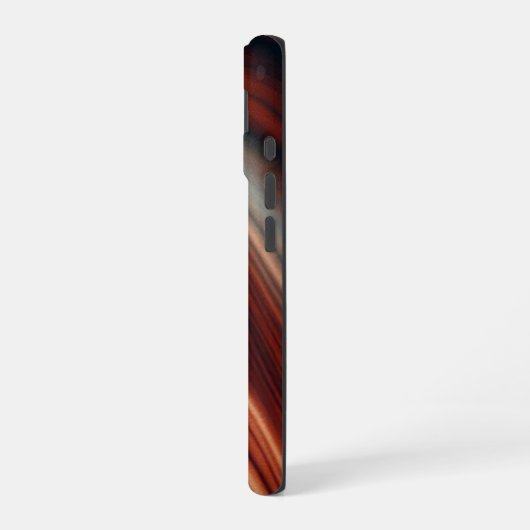 Holzkörnchen iPhone 16 Hülle (Linke Seite)