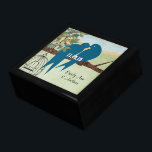 Holzkörner Bird Cage Aquamarin Niedlich Kissing Lo Geschenkbox<br><div class="desc">Die Personalisierte Schmuckbox oder die Gedächtnisbox - Elegante Weihnachtsgeschenke zum Geburtstag oder Valentinstag Geschenke zum Hochzeitsfeiern - im Custom Designer für Black Lacquer aufbewahren</div>