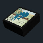 Holzkörner Bird Cage Aquamarin Niedlich Kissing Lo Geschenkbox<br><div class="desc">Die Personalisierte Schmuckbox oder die Gedächtnisbox - Elegante Weihnachtsgeschenke zum Geburtstag oder Valentinstag Geschenke zum Hochzeitsfeiern - im Custom Designer für Black Lacquer aufbewahren</div>