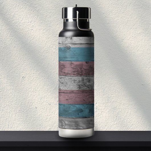 Holzkörner Fein-Flag Flag Farben Trinkflasche