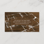 Holzkörner | Hintergrundinformationen zu Blueprint Visitenkarte (Rückseite)