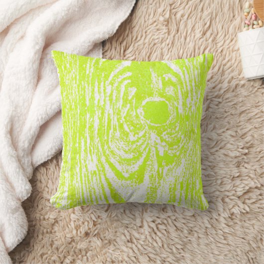 Holzkörner Limones Muster Pillow Kissen (Decke)