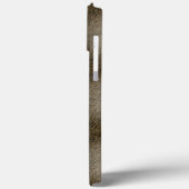 Holzkörner Muster Brauntone Case-Mate iPhone Hülle (Rückseite / Links)